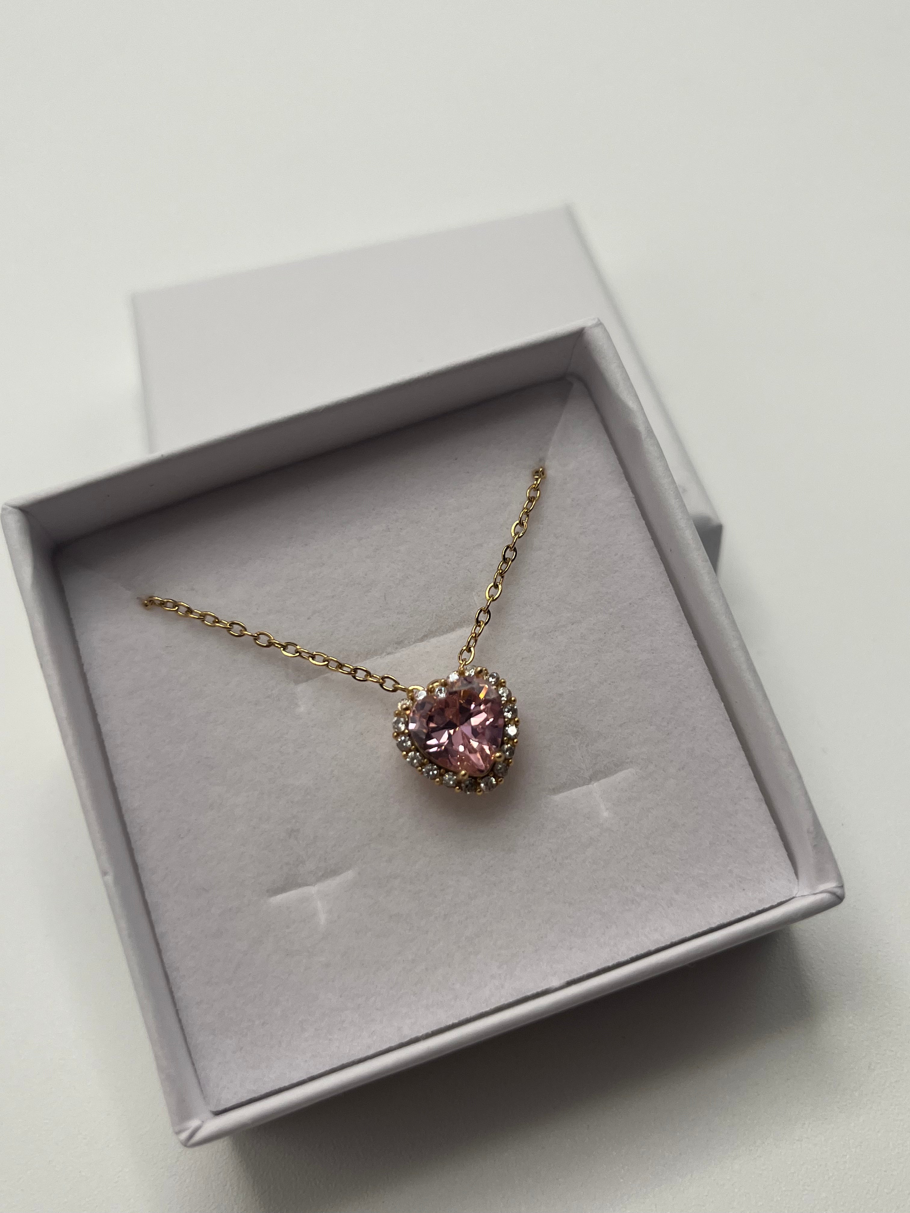 Collana Pink Heart