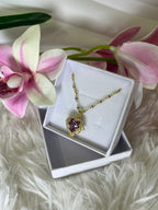 Collana Amarè Rosa/Celeste