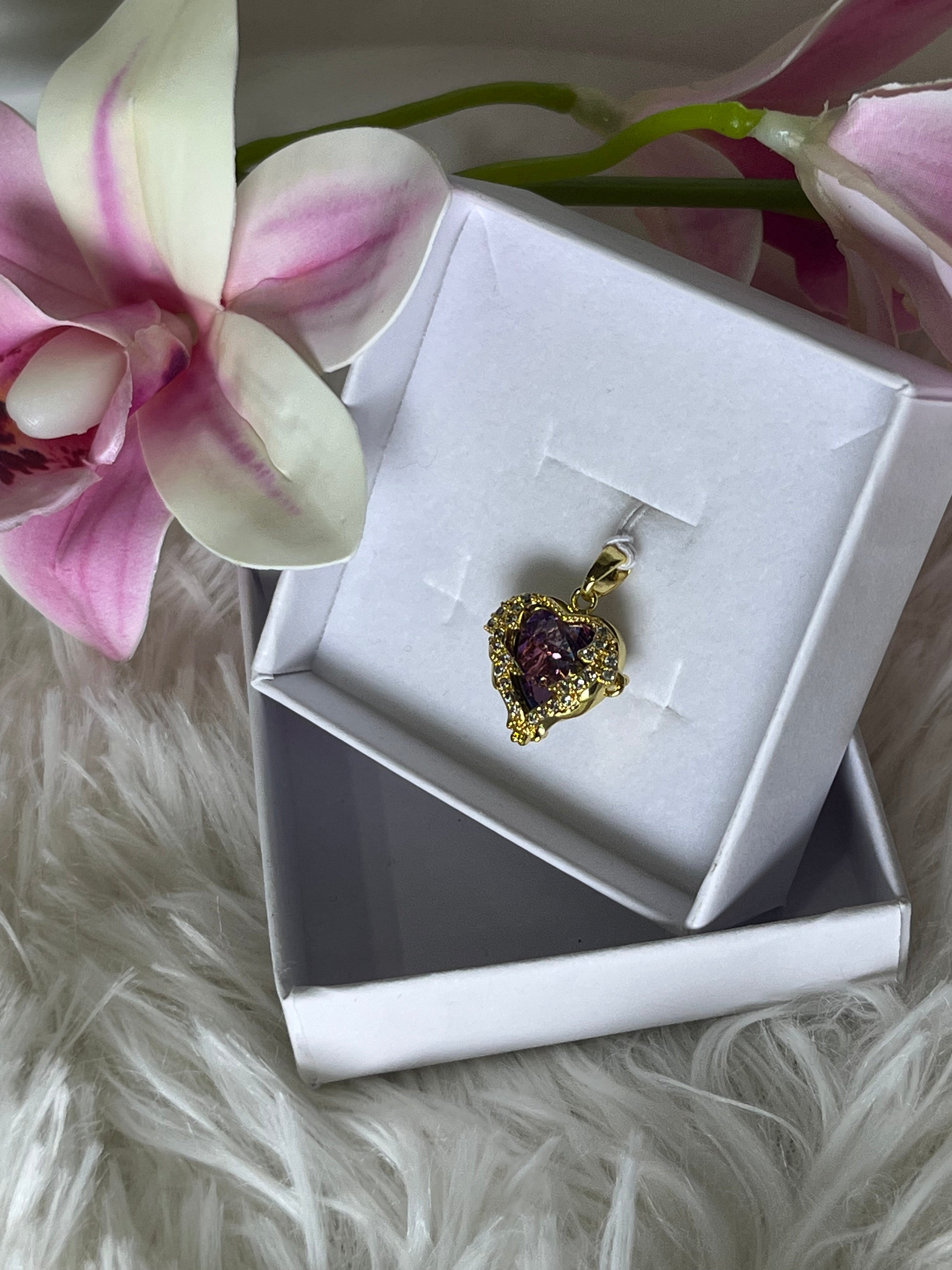 Pendente Amarè Rosa/Celeste