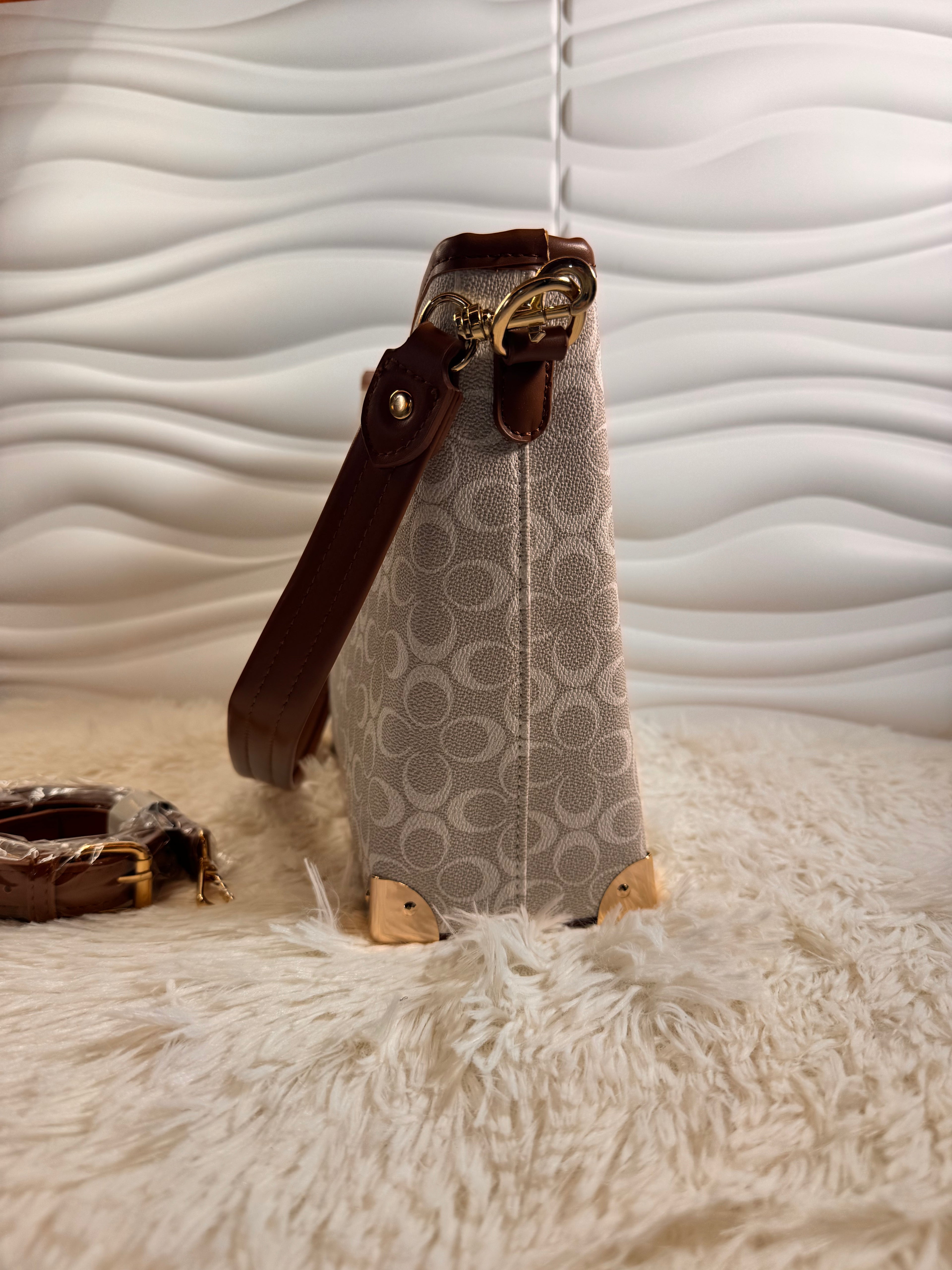 Borsa Celeste Coconuda