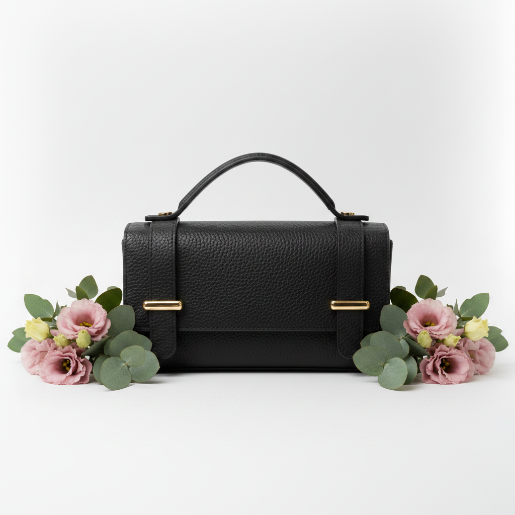 Black mini bag front