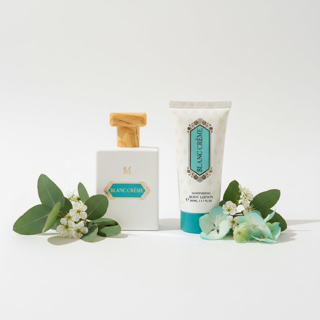 BLANCCRÈME Products White Background