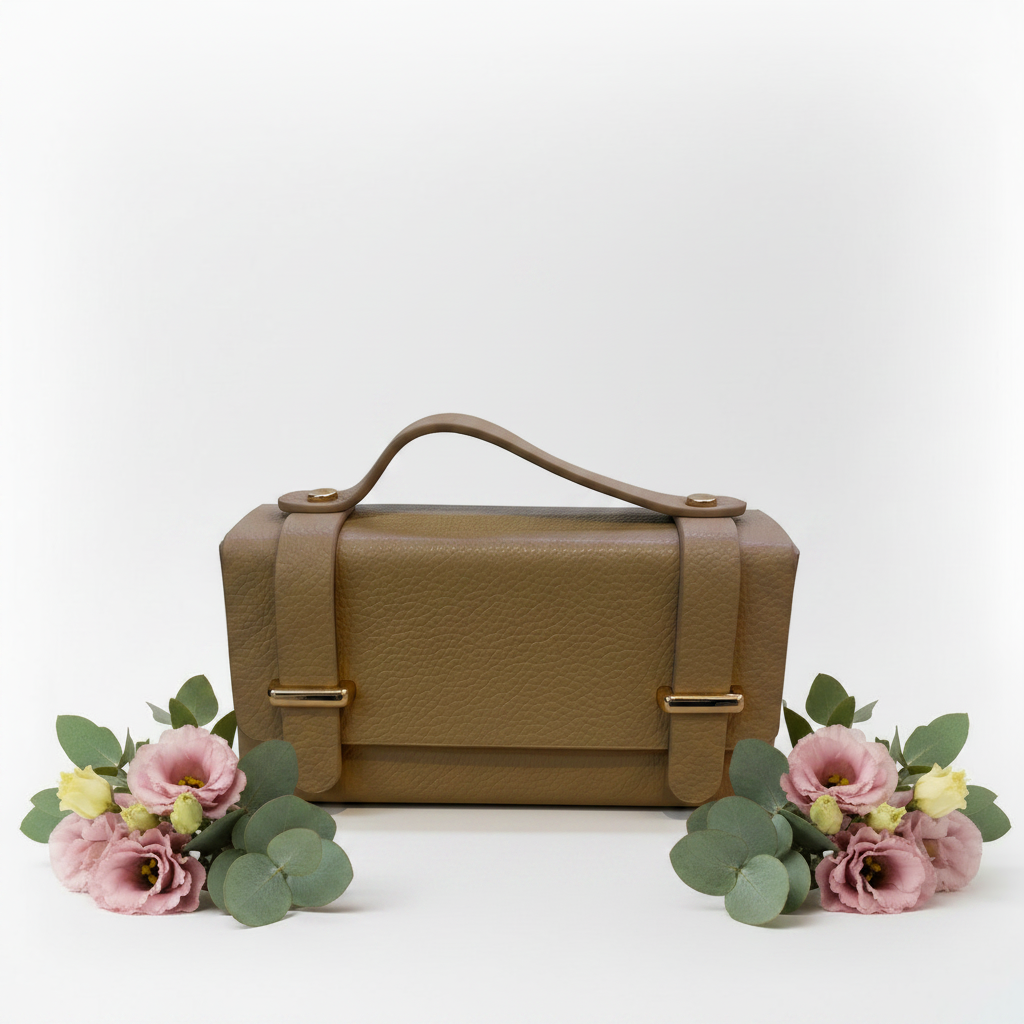 Camel mini bag - straight handle