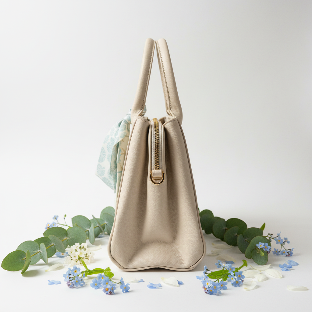 COVERI COLLECTION Bag Side View White Background
