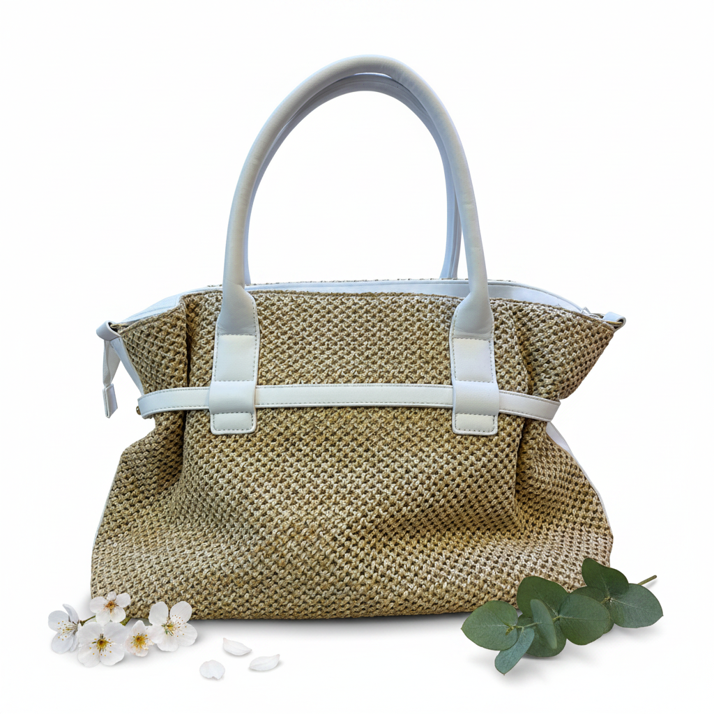 Coveri Collection Raffia Bianco – Retro Spring