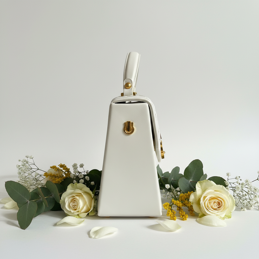 COVERIWORLD White Bag Side View White Background