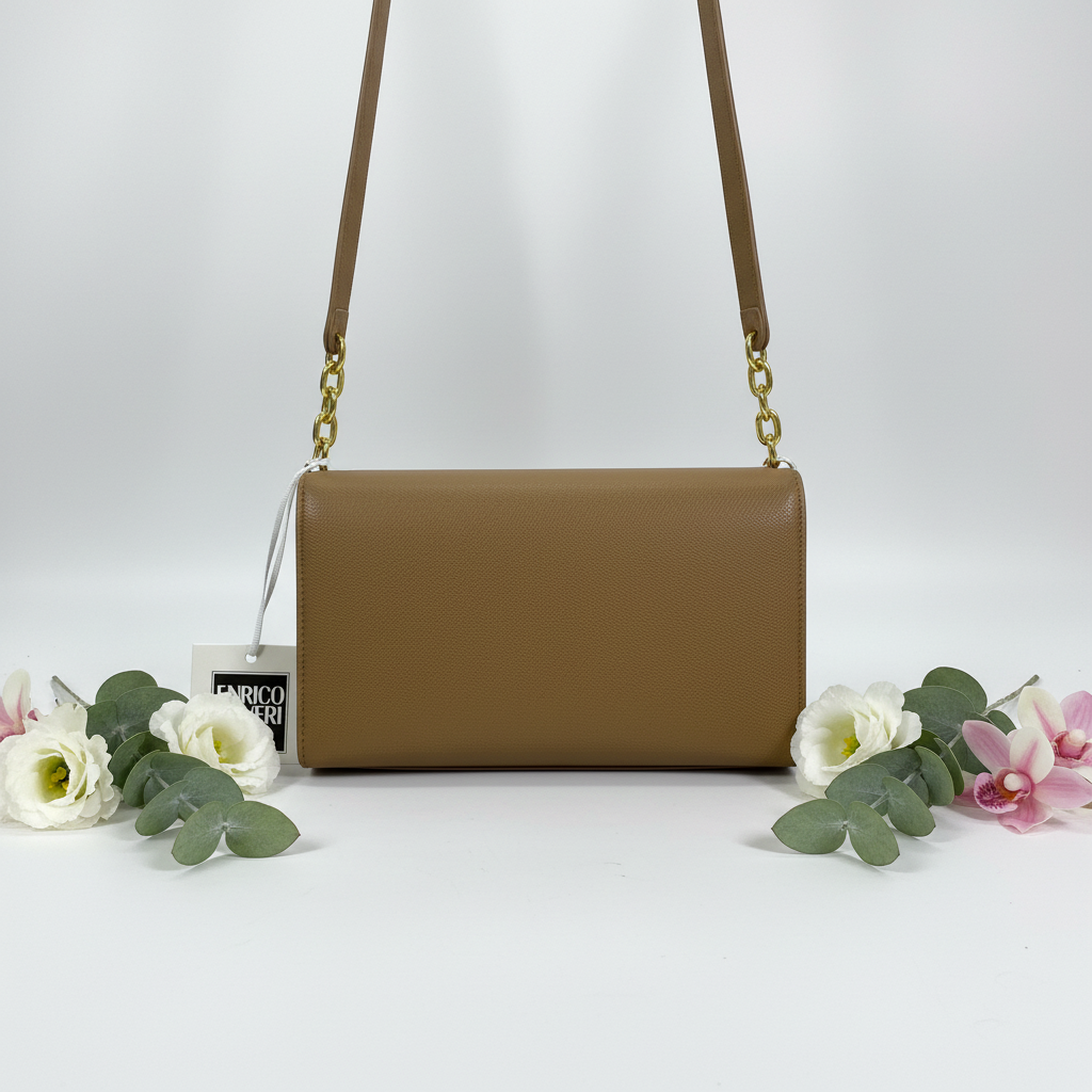 ENRICO COVERI Caramel Wallet Back