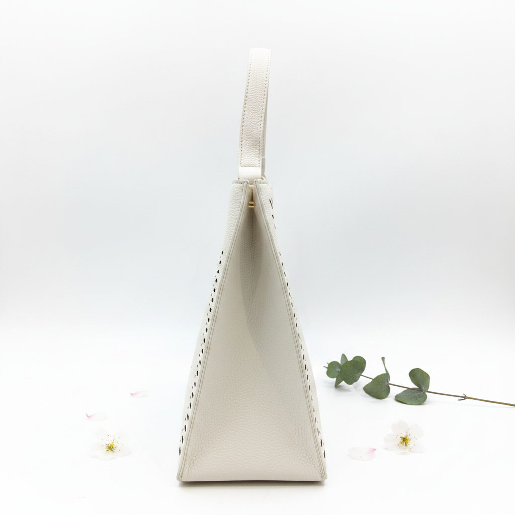 Enrico Coveri Laser-Cut Tote – Laterale Spring