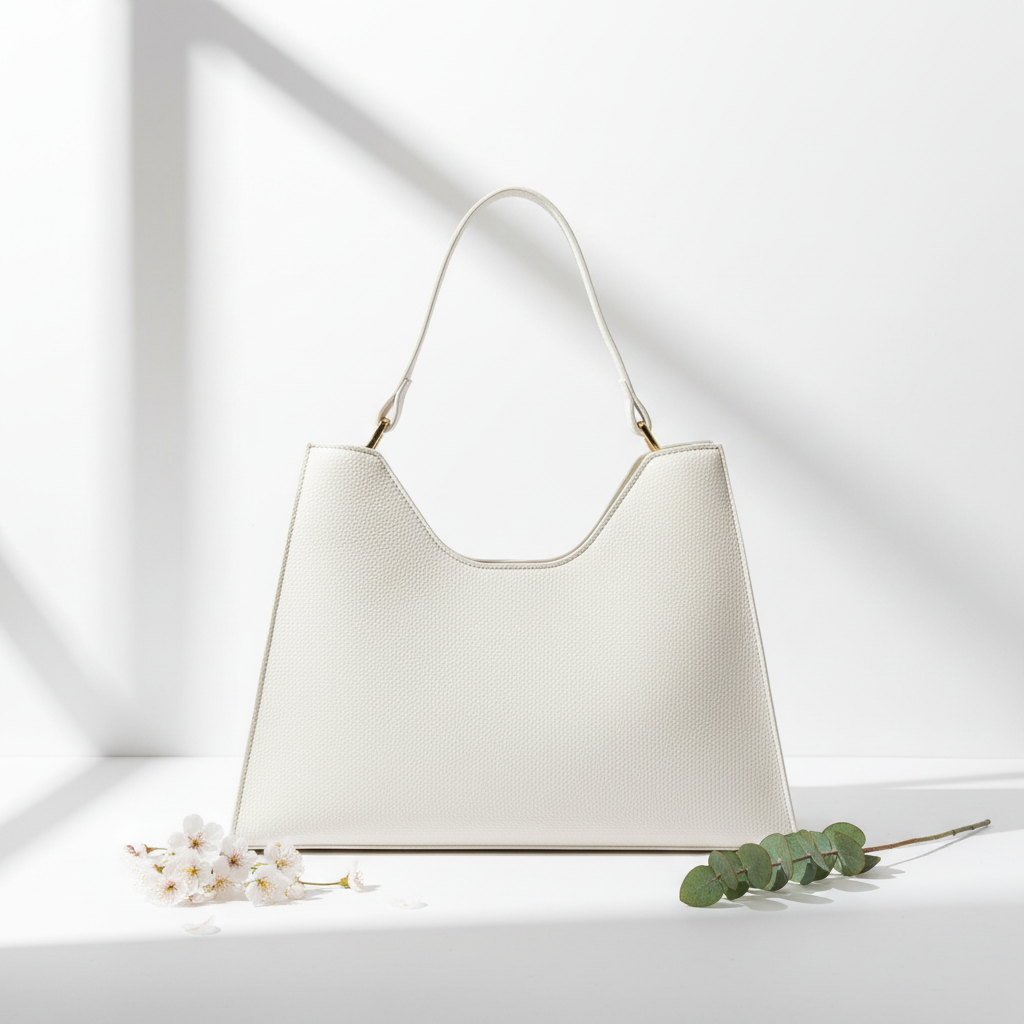 Enrico Coveri Laser-Cut Tote – Retro Spring