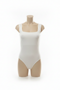 Ivory Square Neck Bodysuit