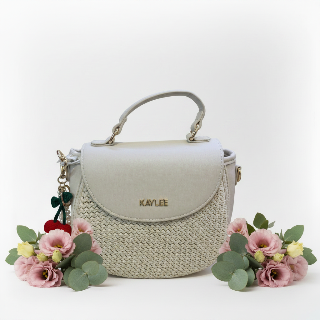 Kaylee white bag front