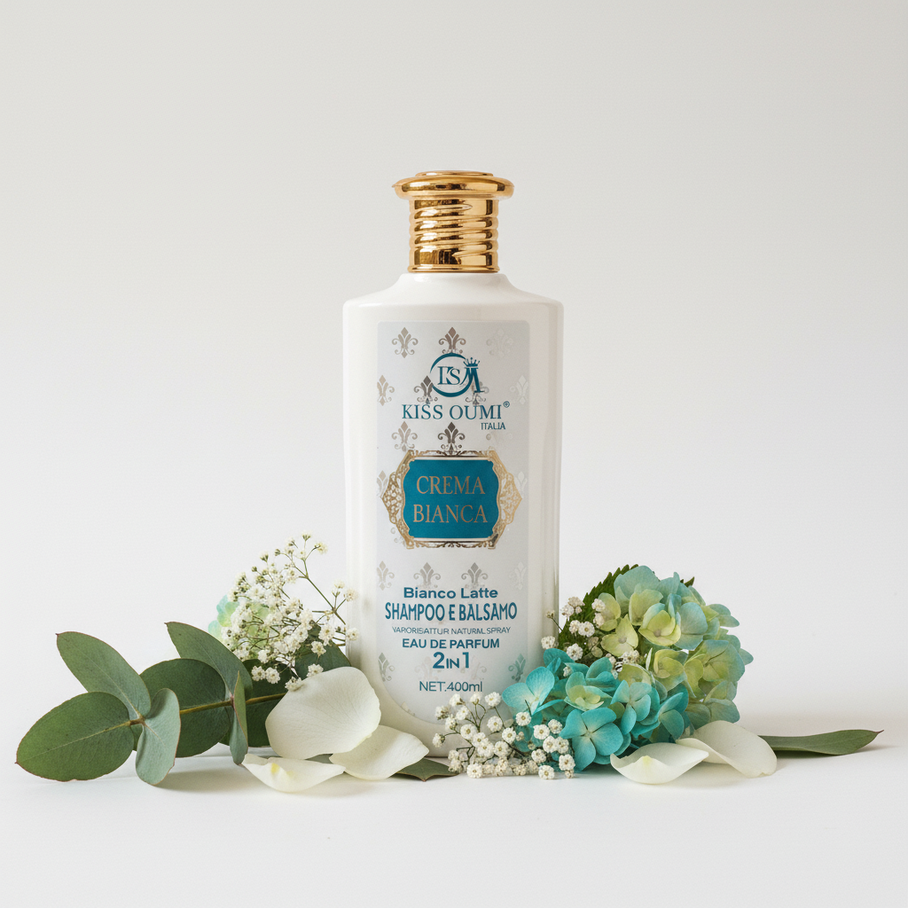 KISS OUMI Shampoo White Background