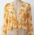 Mimosa Wrap Blouse — Luce Migliorata
