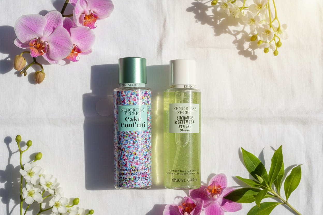Prodotti Señoritas Secret con fiori primaverili