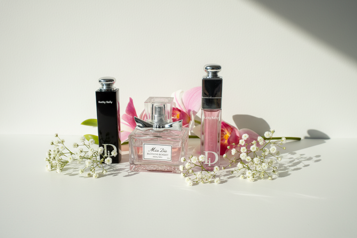 Profumi con stile primaverile luminoso
