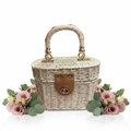 Raffia box bag - correct