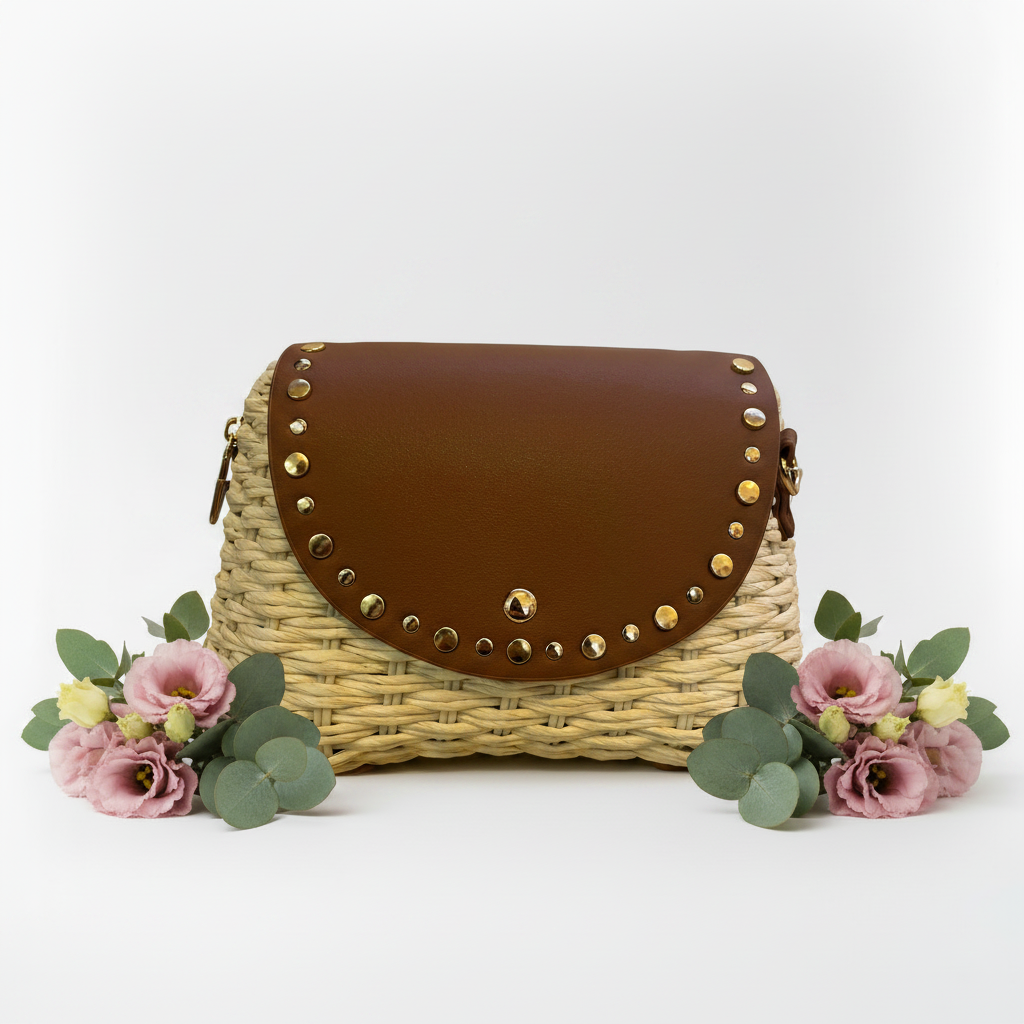 Rattan clutch front