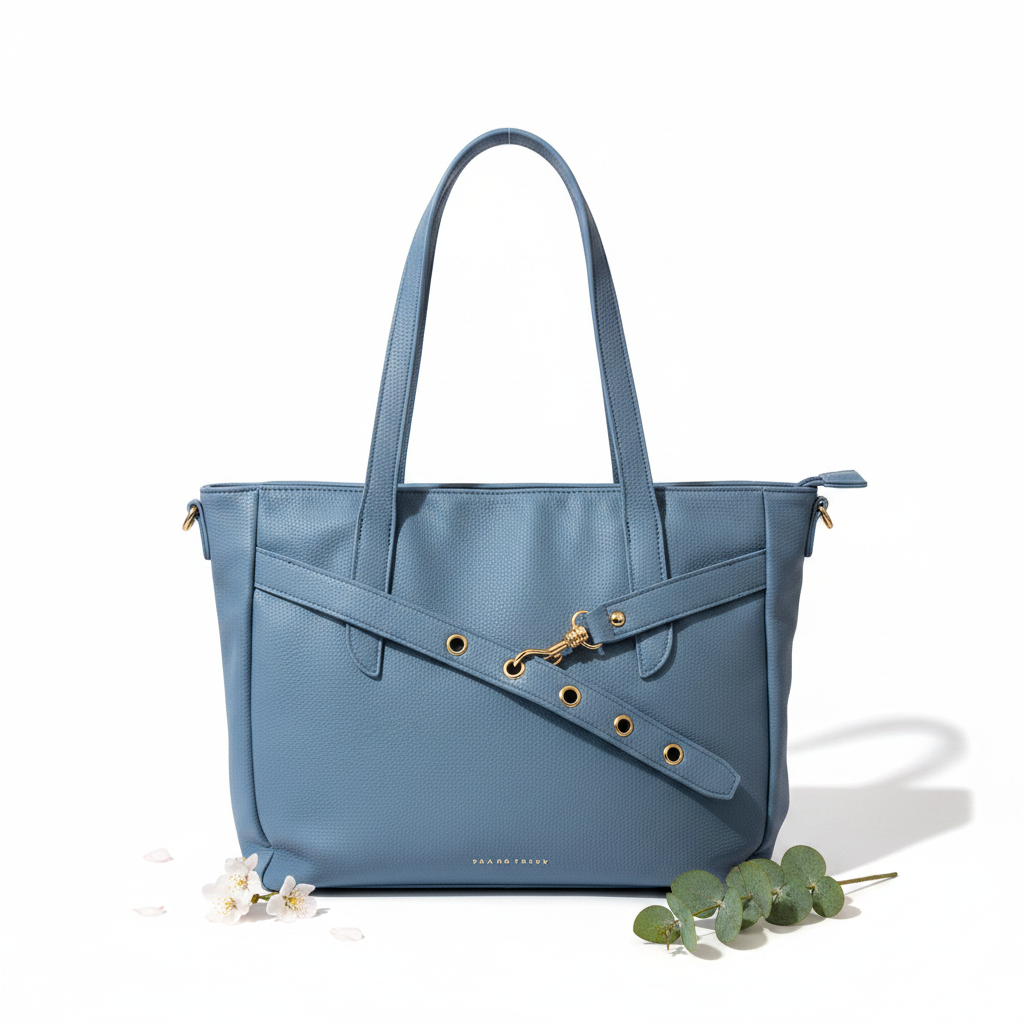 Tote Slate Blue – Frontale Spring