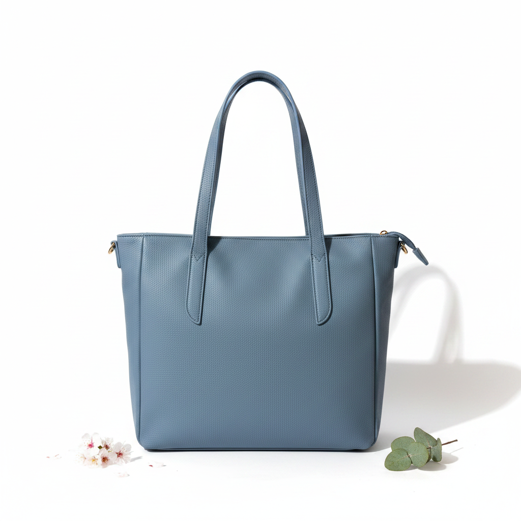 Tote Slate Blue – Retro Spring